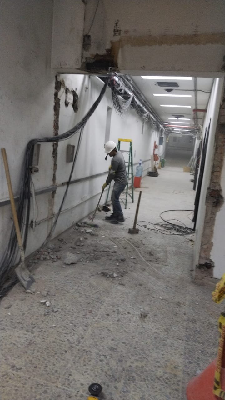 Pasillo técnico